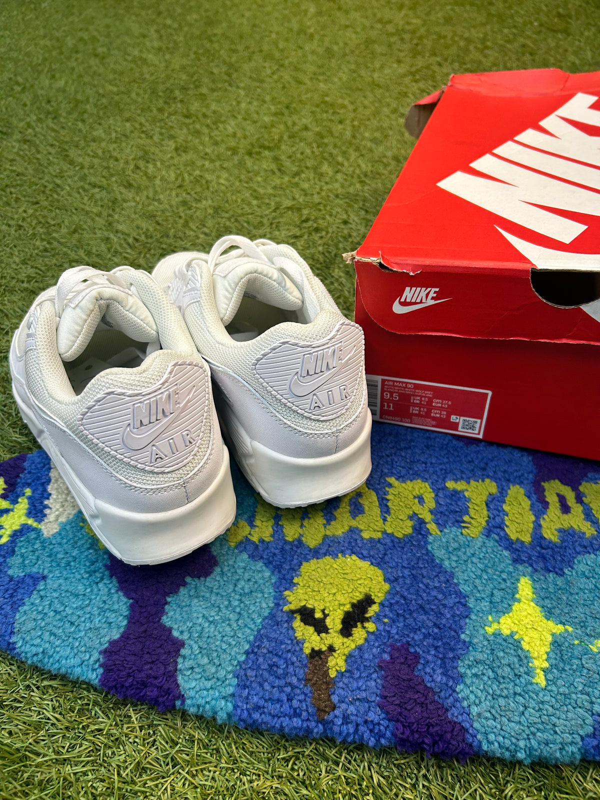 Nike Air Max All Whites(Used)
