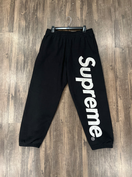 Supreme “Satin Appliqué” Sweatpants F/W 22’