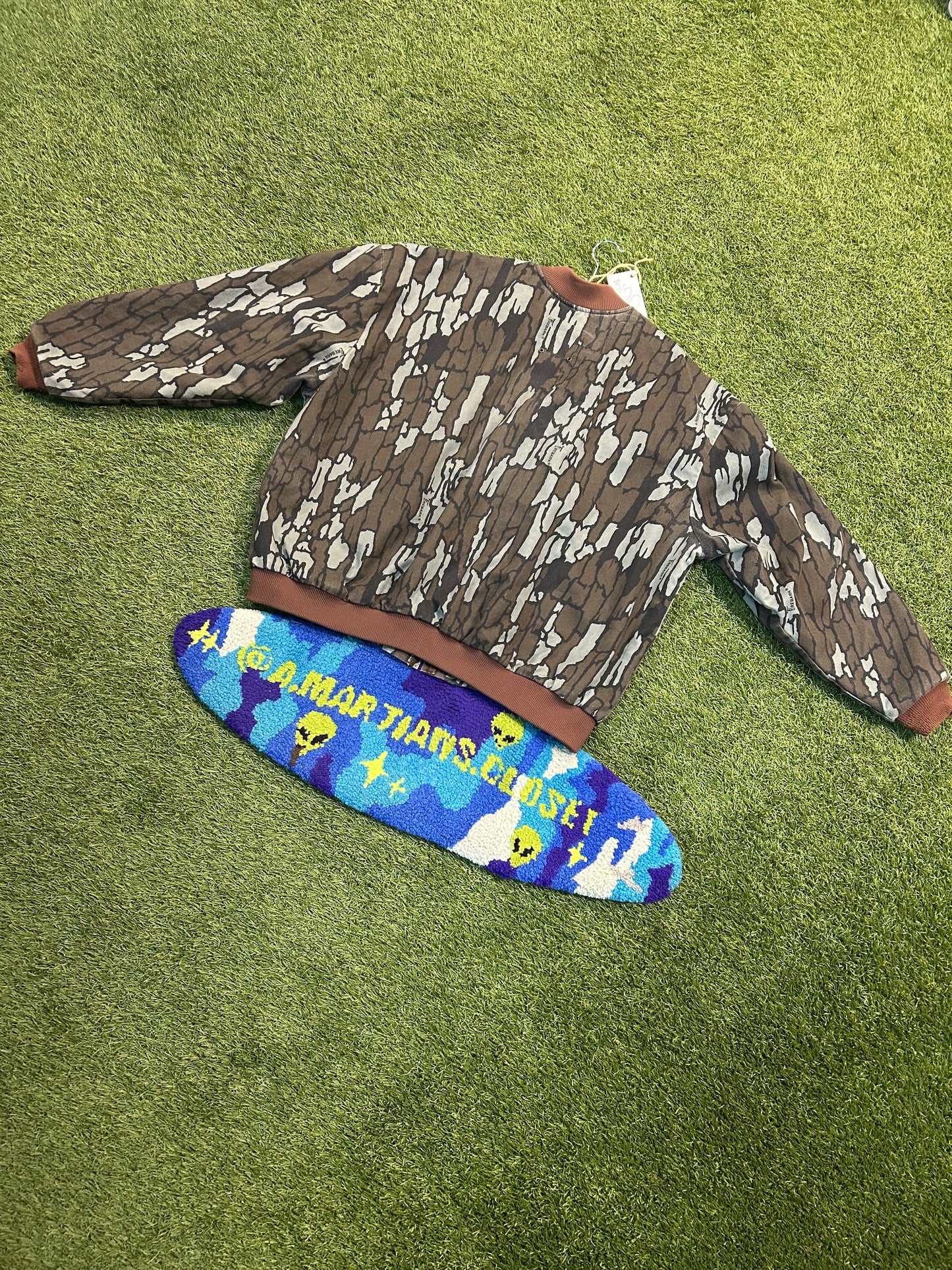 Vintage Garden Mountain Treebark Camo Jacket