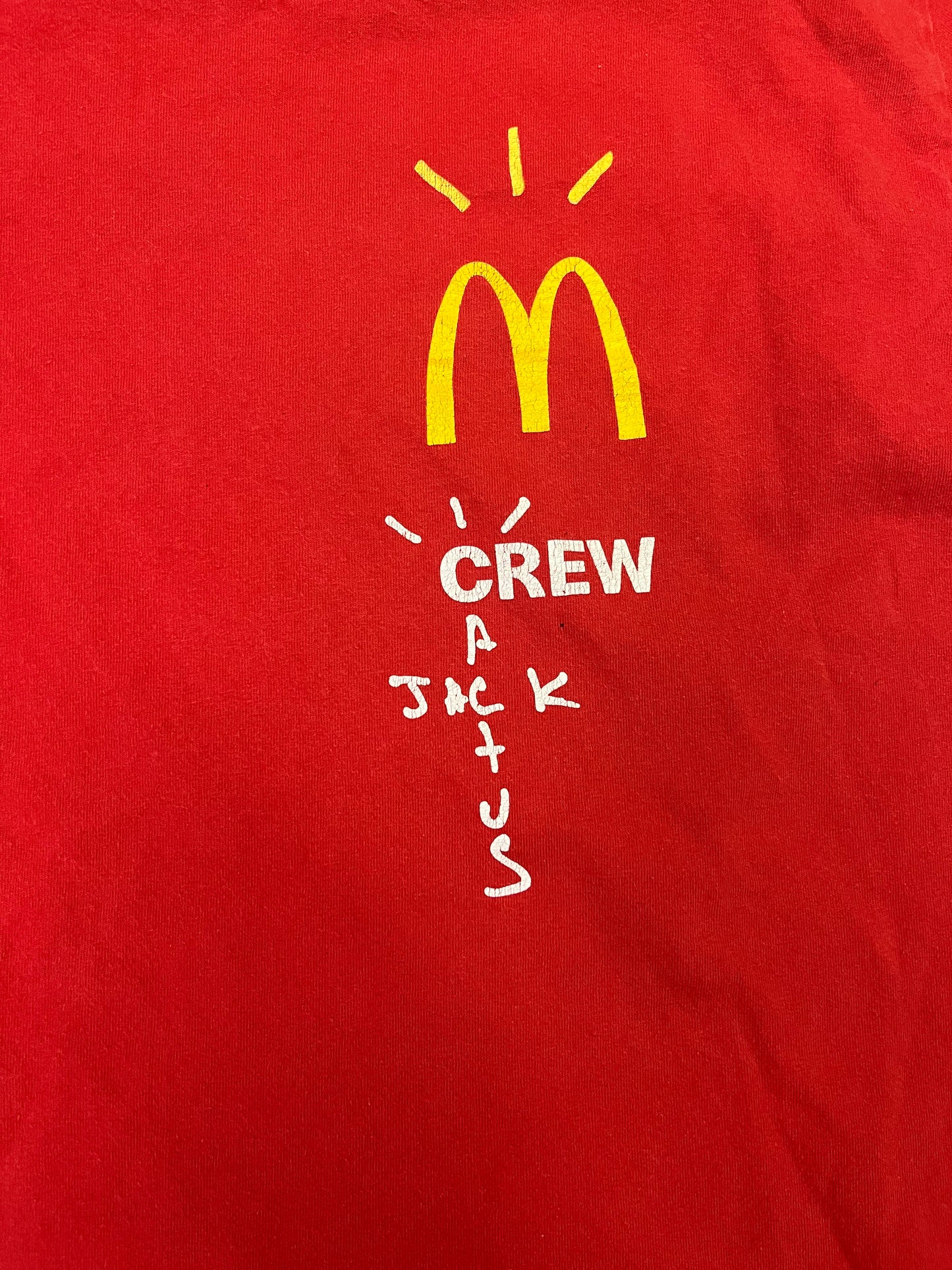 Cactus Jack McDonald’s McCrew Tee