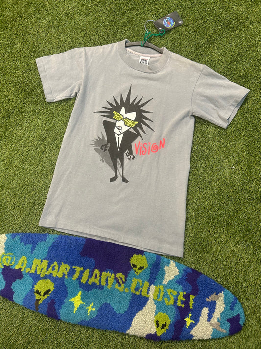 Rare Vintage 1989 Vision Streetwear Skateboard Pychos Family Tee
