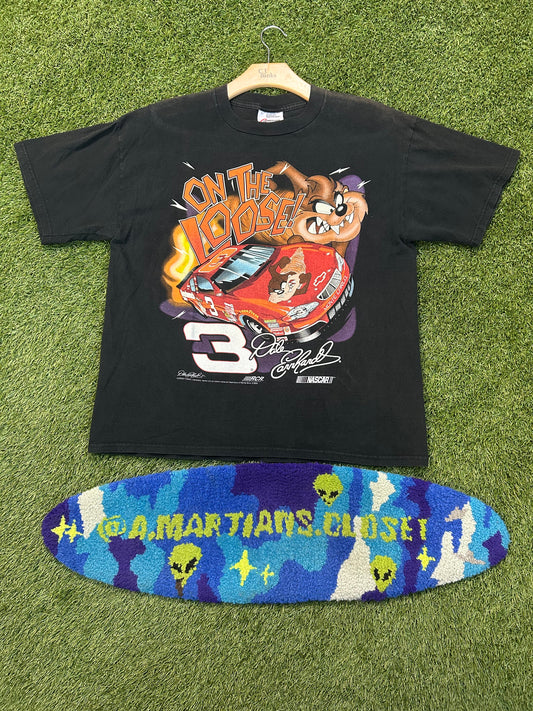 Y2K Dale Earnhardt X Tasmania Devil NASCAR Tee