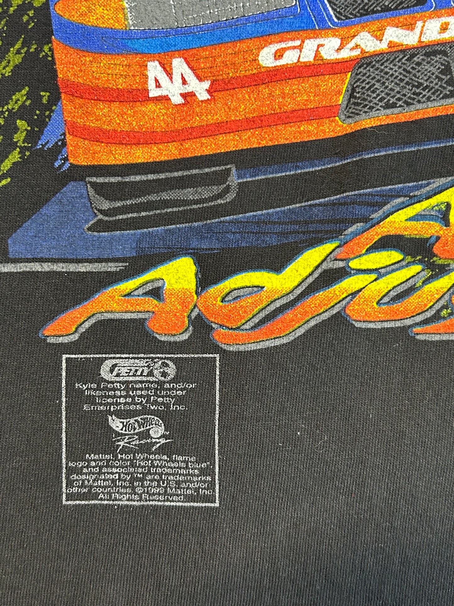 Vintage 1998 Kyle Petty Time For An Attitude Adjustment Race Tee