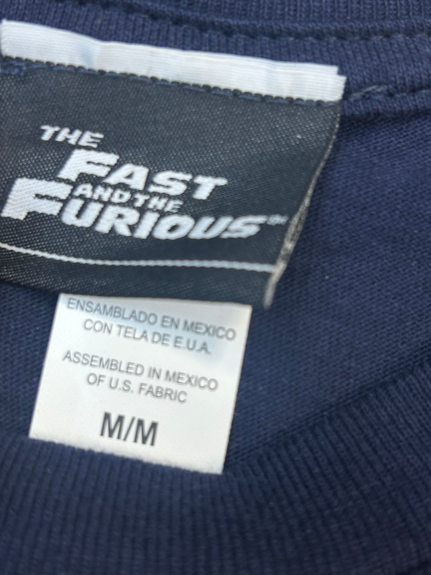Y2K Fast And The Furious Promo Glow In The Dark Tee