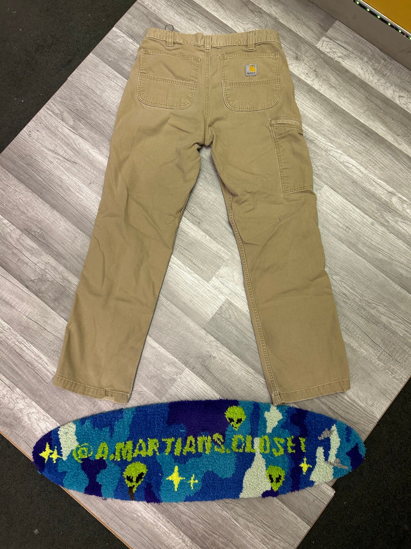 Vintage 2000s Carhartt Jeans Tan Color