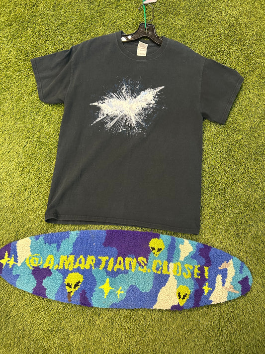 Y2K Dark Knight Rise Batman Movie Promo Tee