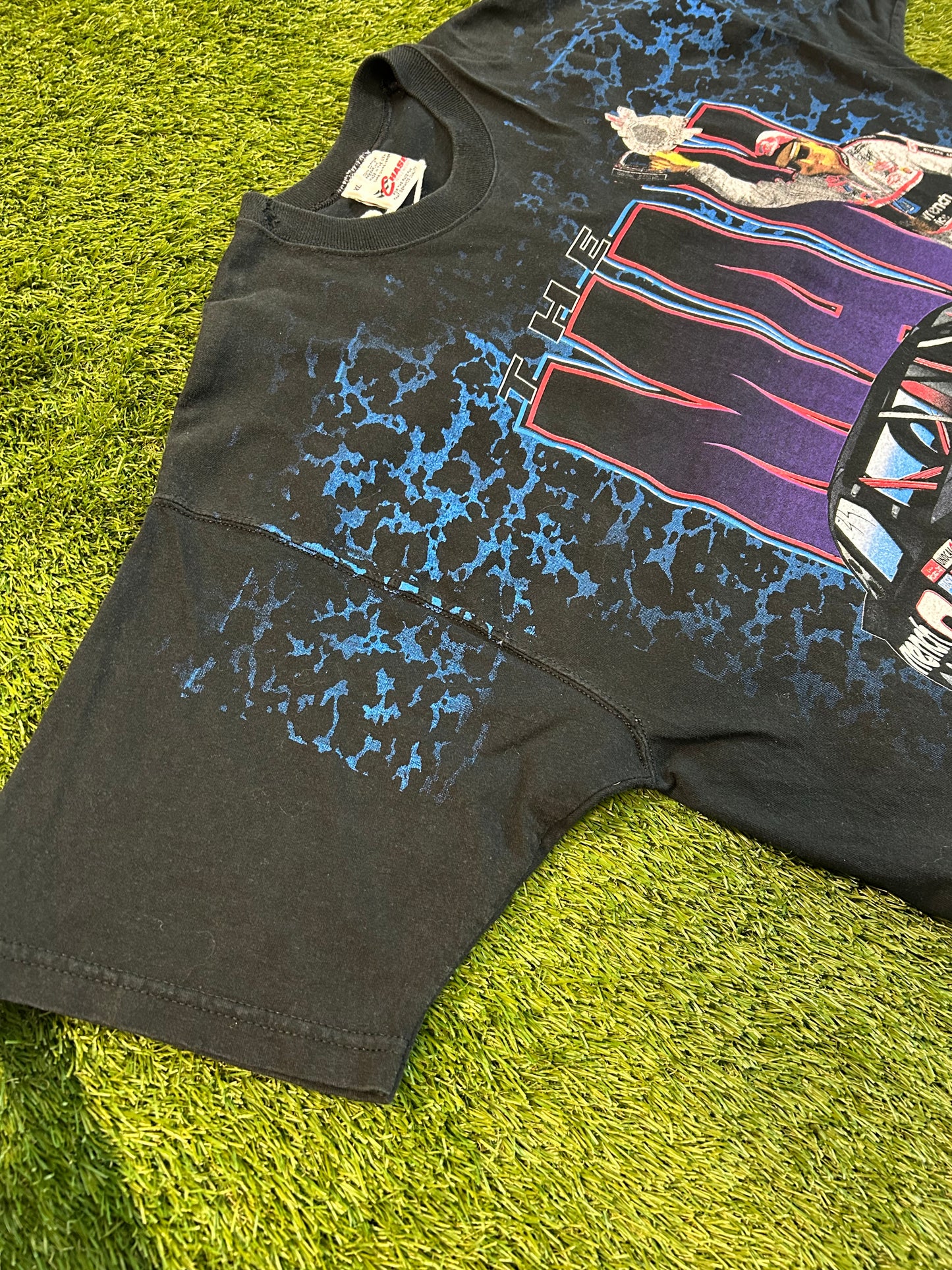 Rare Vintage 90s Dale Earnhardt #3 The Man AOP Tee