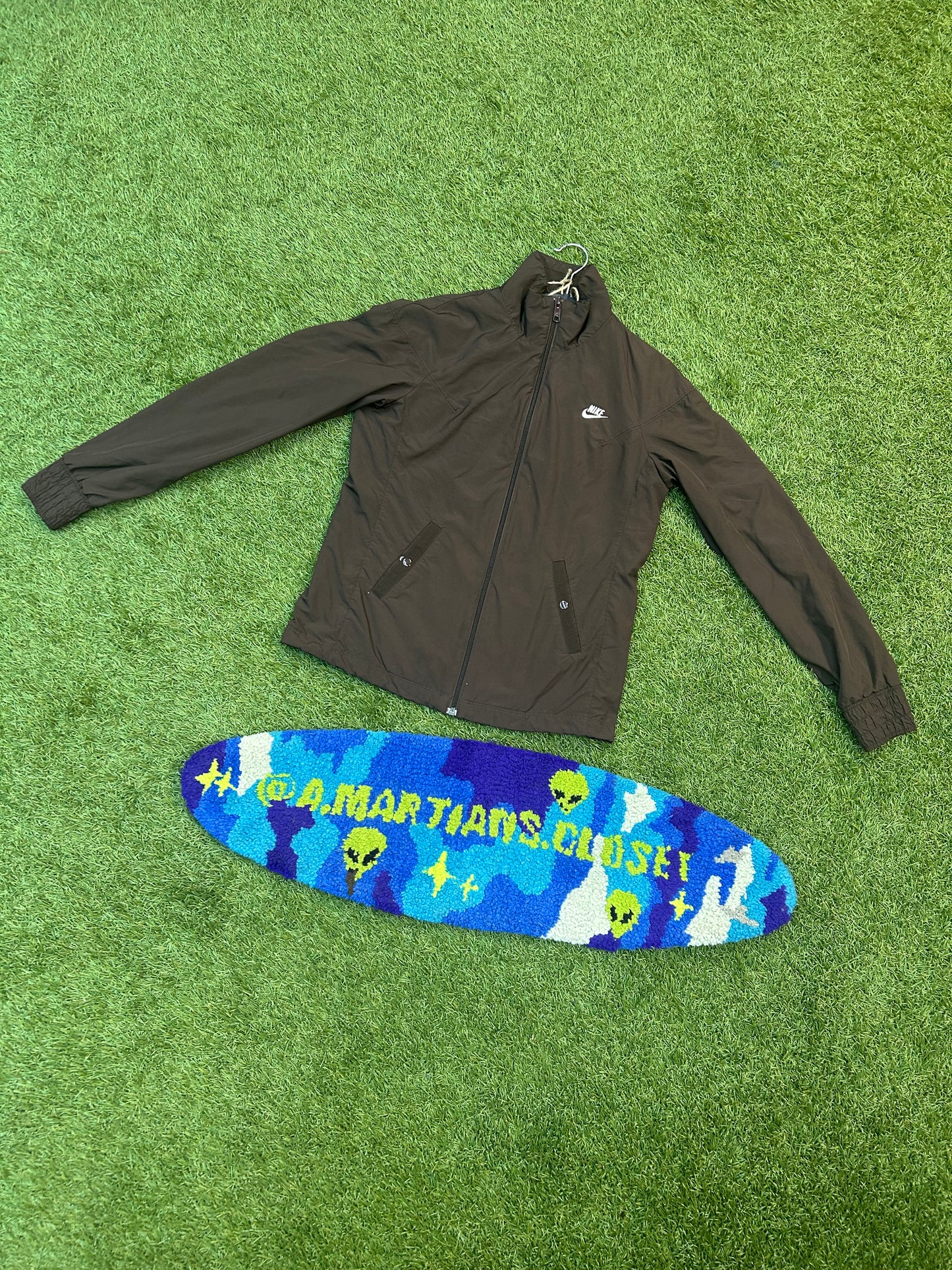 Y2K Brown Nike Track Jacket Women’s