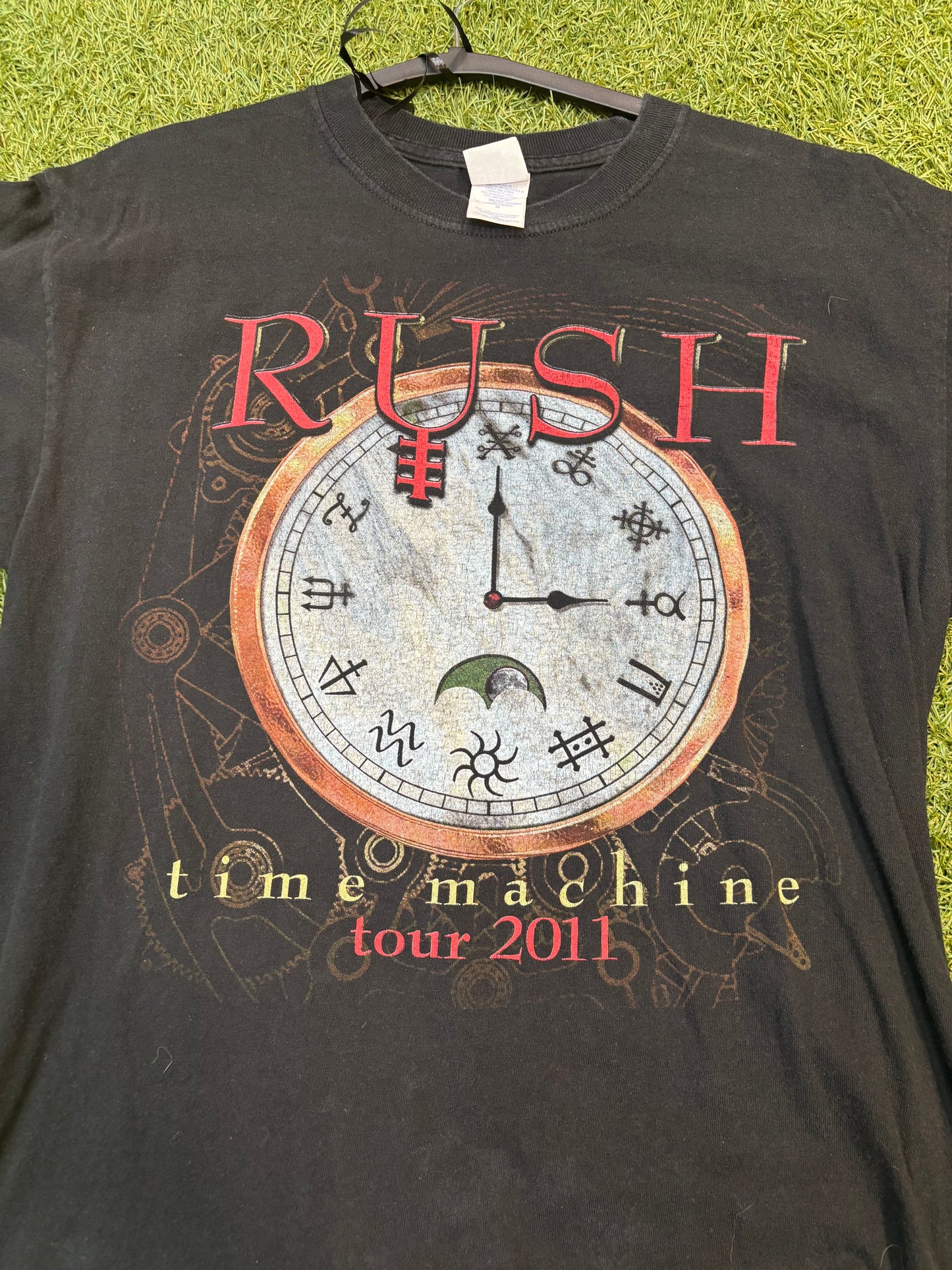 The Band Rush Time Machine Tour 2011 Tee
