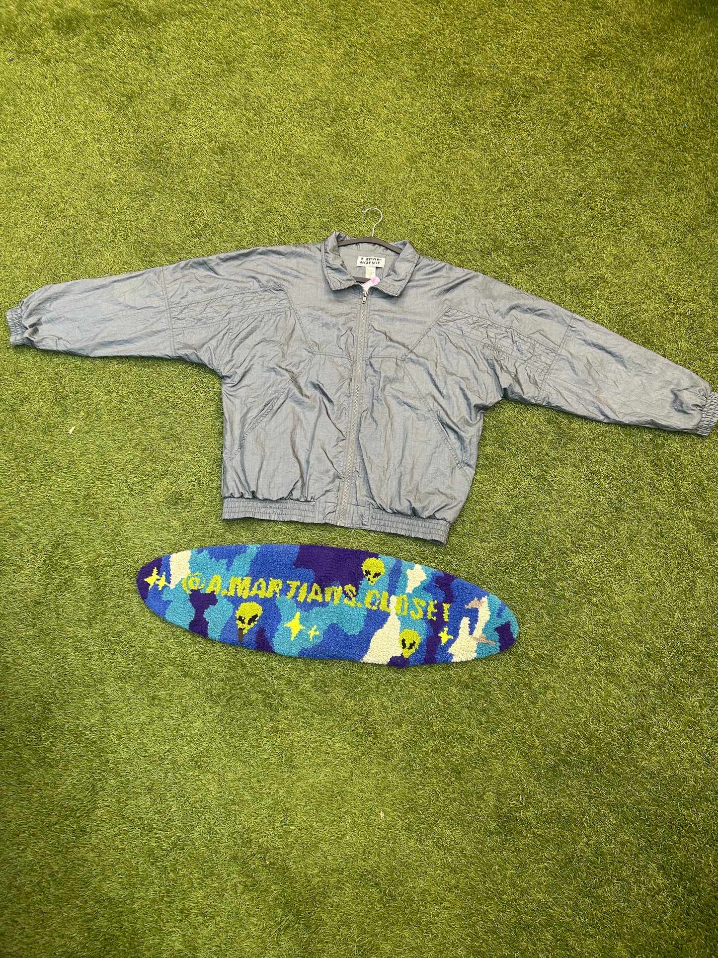 Vintage All Grey Track Jacket