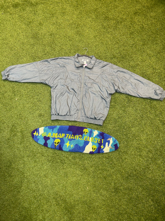 Vintage All Grey Track Jacket