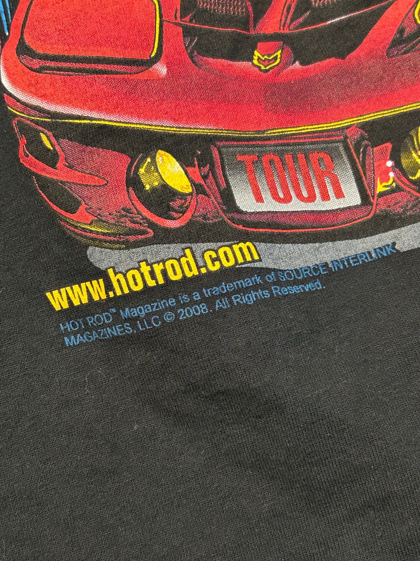 2008 Hot Rod Magazine Tour Tee