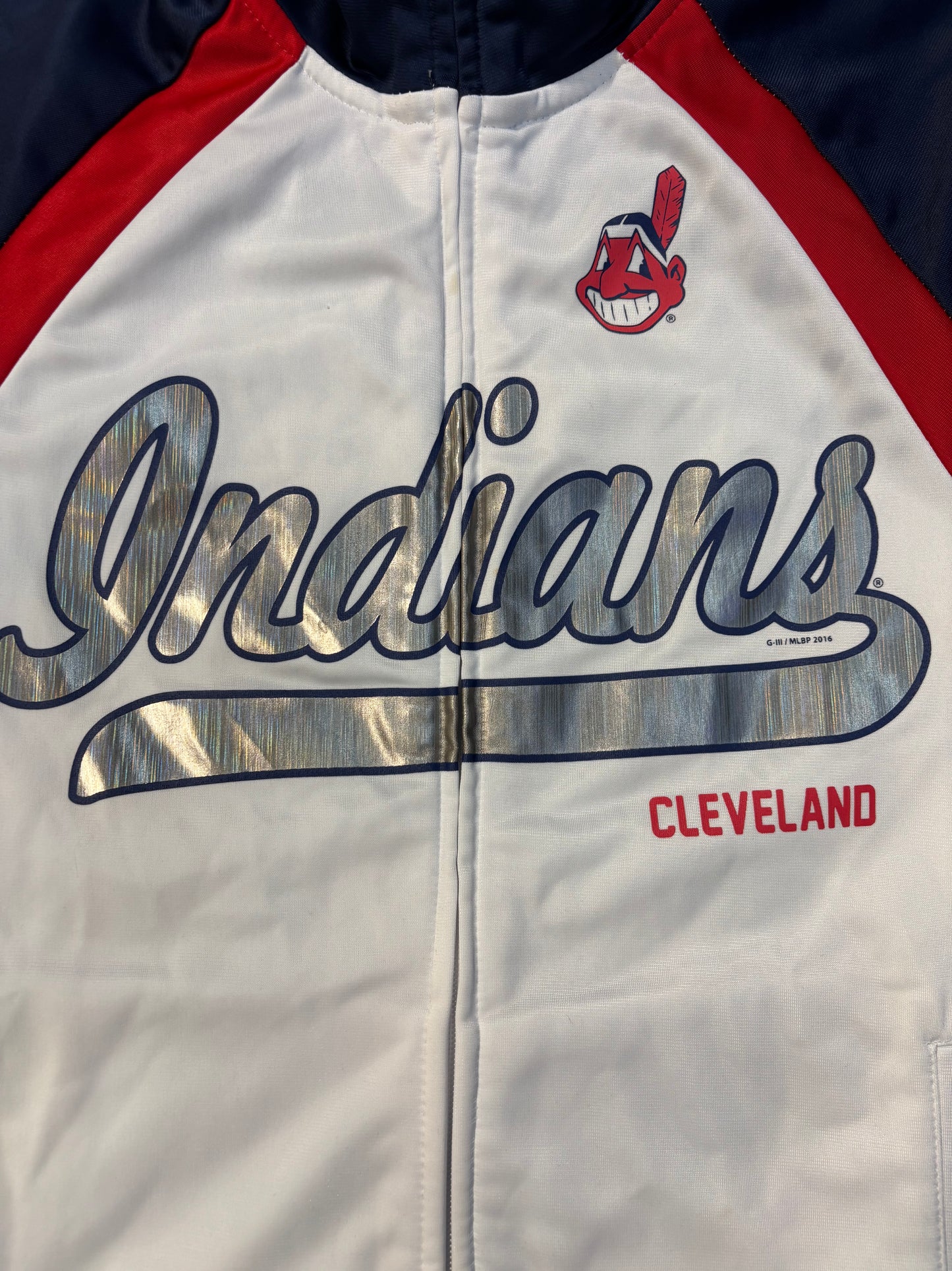 Woman’s 2016 Cleveland Indians Genuine Merchandise Jacket Size Small