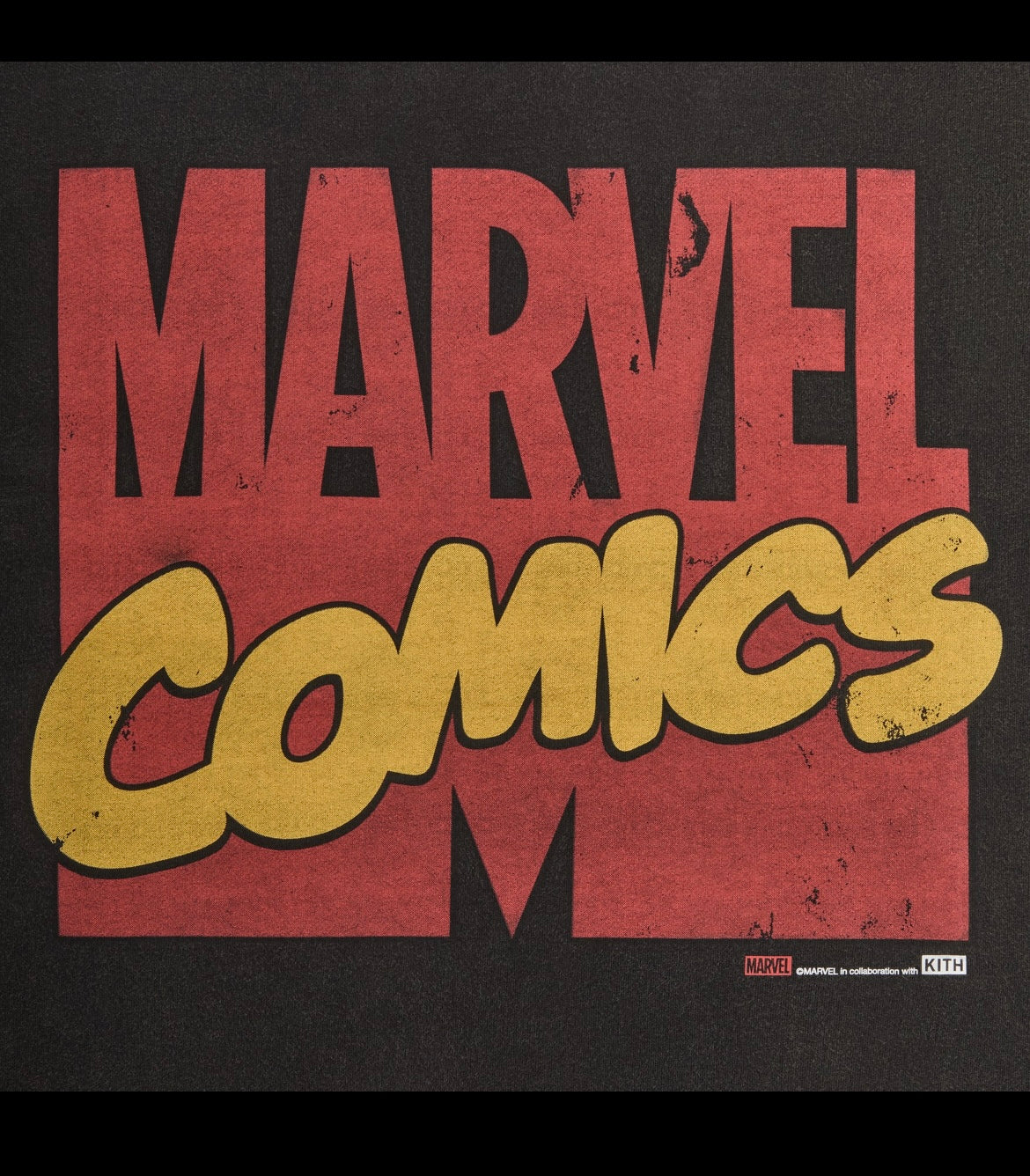 Kith x Marvel Comics Vintage Look Tee