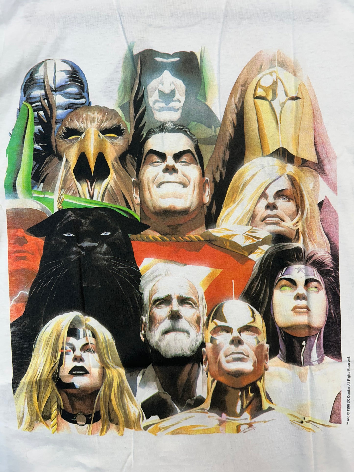 Vintage 1996 DC Characters Kingdom Come Tee