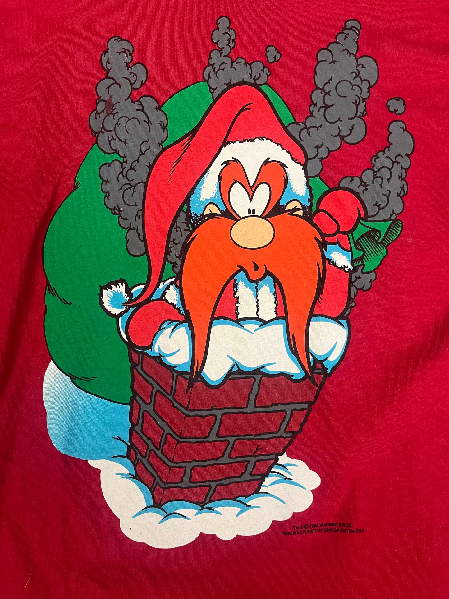 Vintage 1994 Yosemite Sam Santa Tee