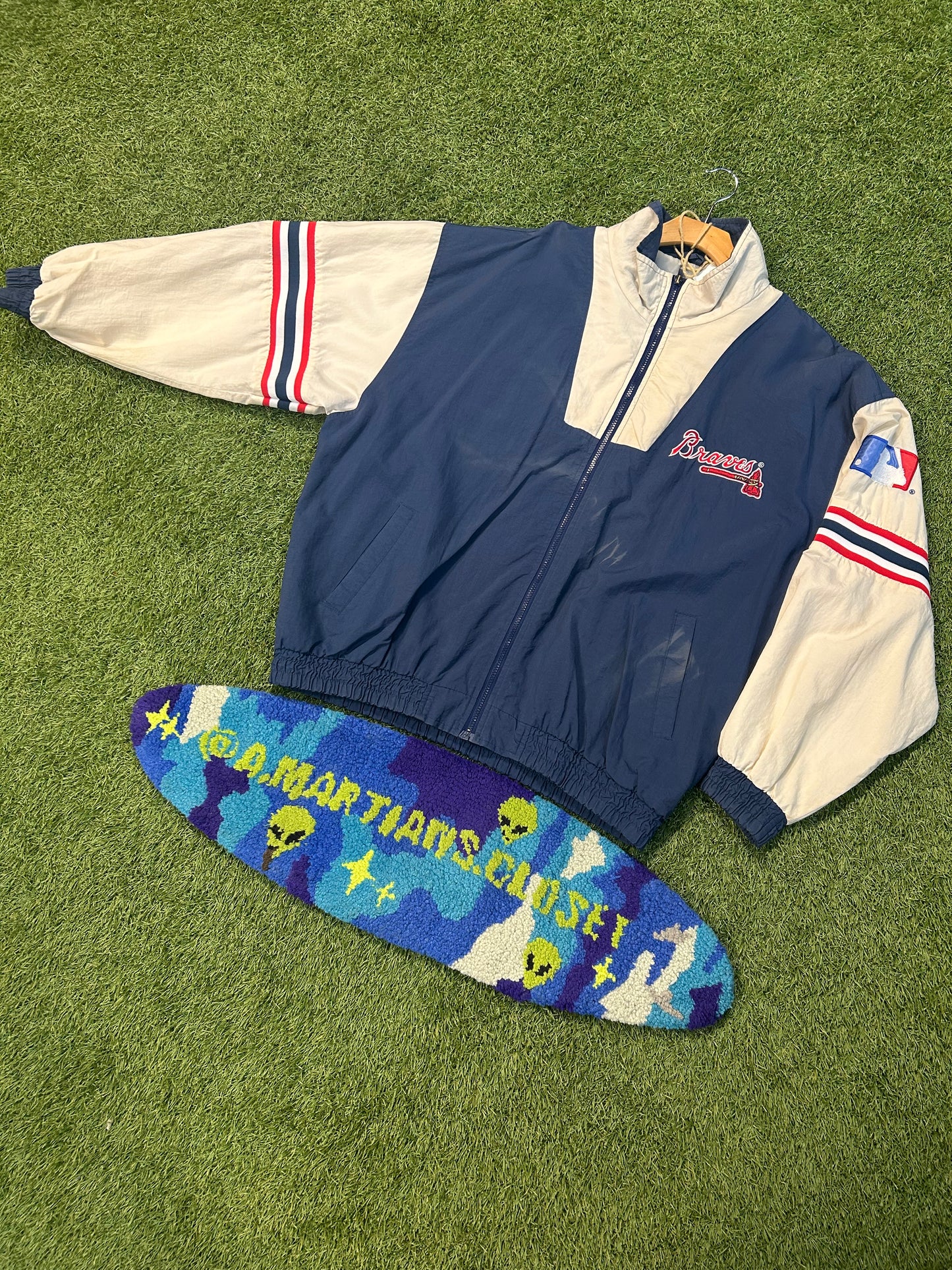 Vintage Pro Player Atlanta Braves MLB Jackets