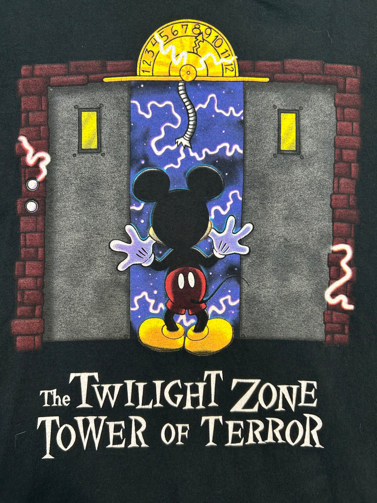 Vintage Mickey Mouse Twilght Zone Tower Of Terror