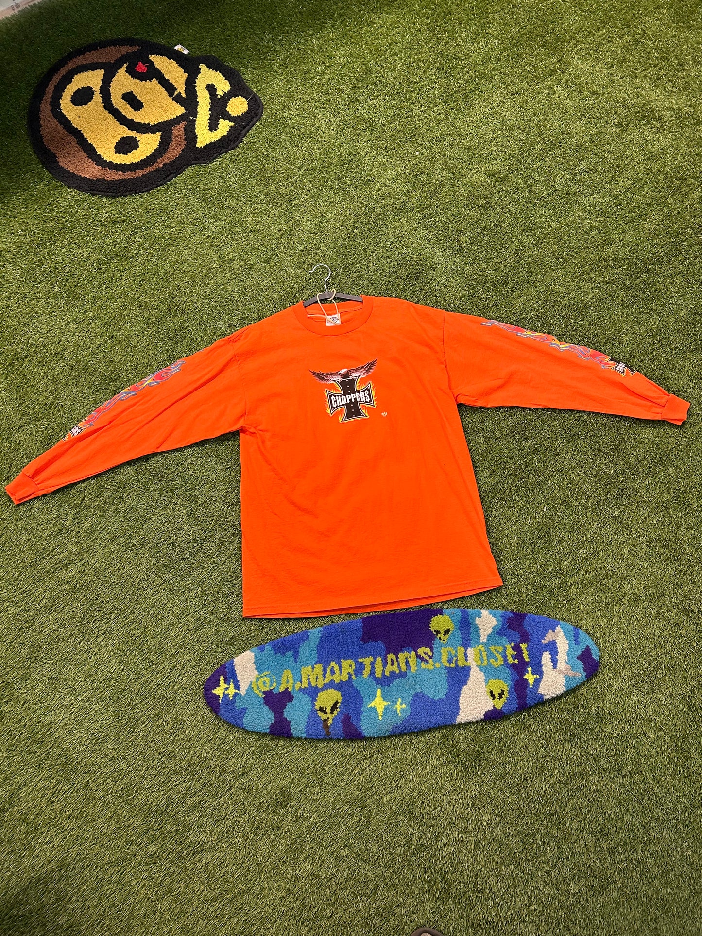 Vintage American Choppers Better To Be Feared Than Loved L/Sleeve Tee