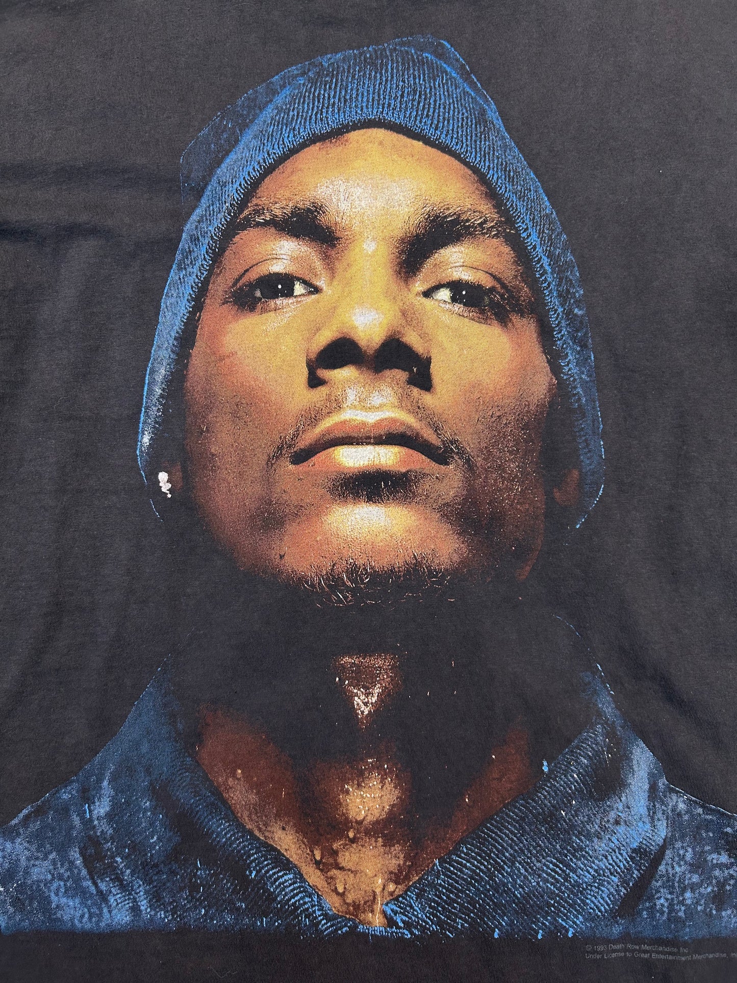 Rare Vintage 1993 Snoop Dog Death Row Merchandise Rap Tee