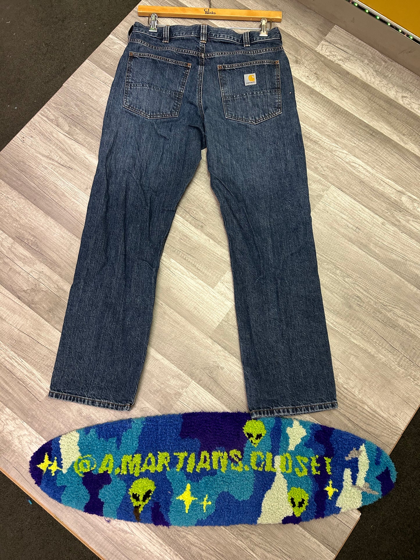 Vintage 2000s Carhartt Relaxed Fit Blue Jeans