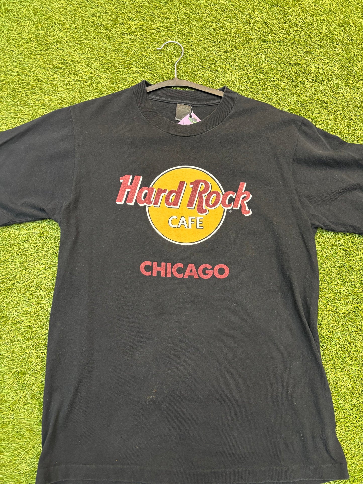 Vintage Black Hard Rock Cafe Chicago Tee