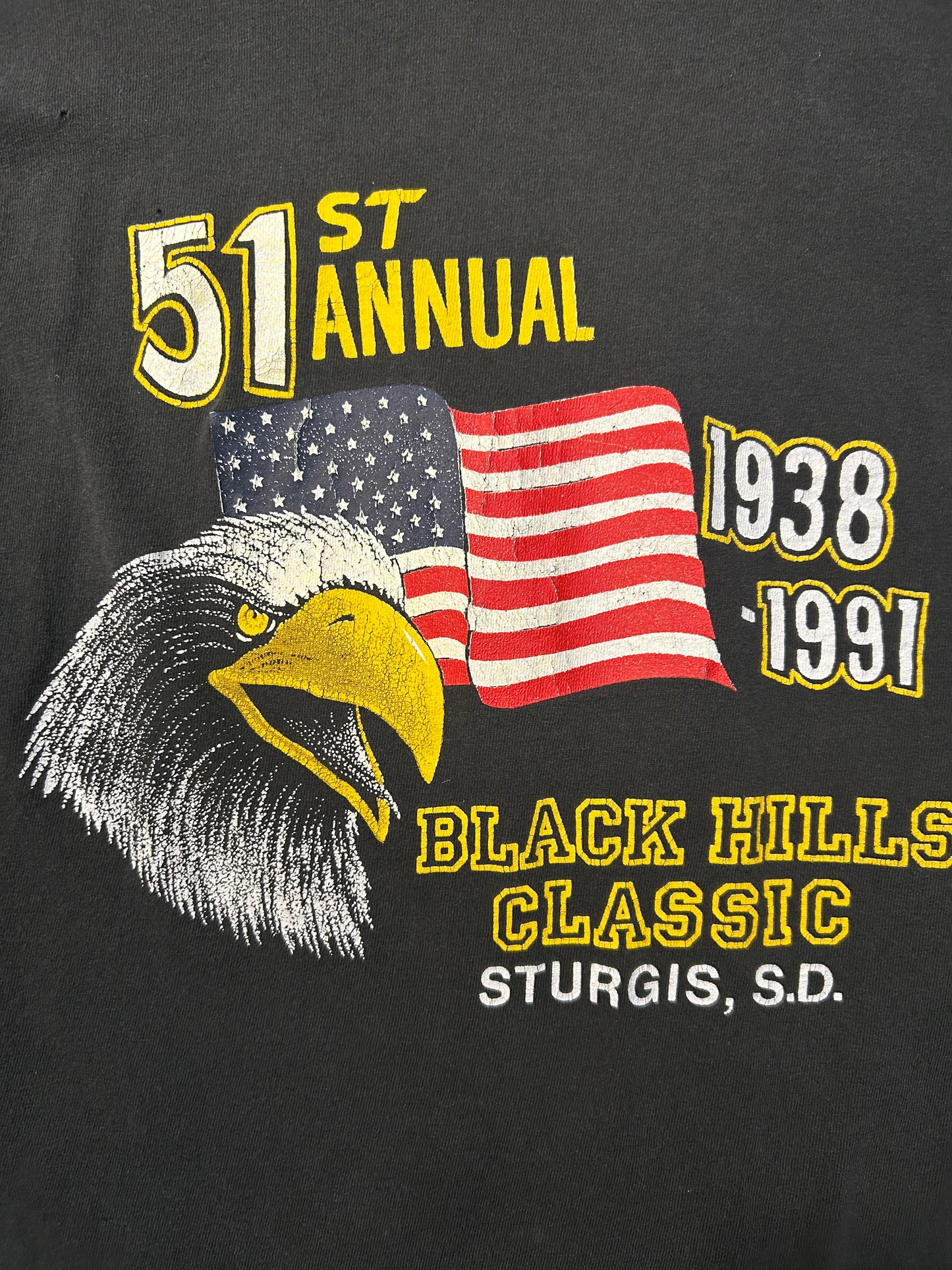 Vintage 1991 51st Annual Sturgis Black Hills Classic