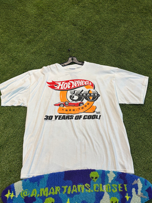 Vintage Kyle Petty NASCAR Hot Wheels 1968-1998 Tee