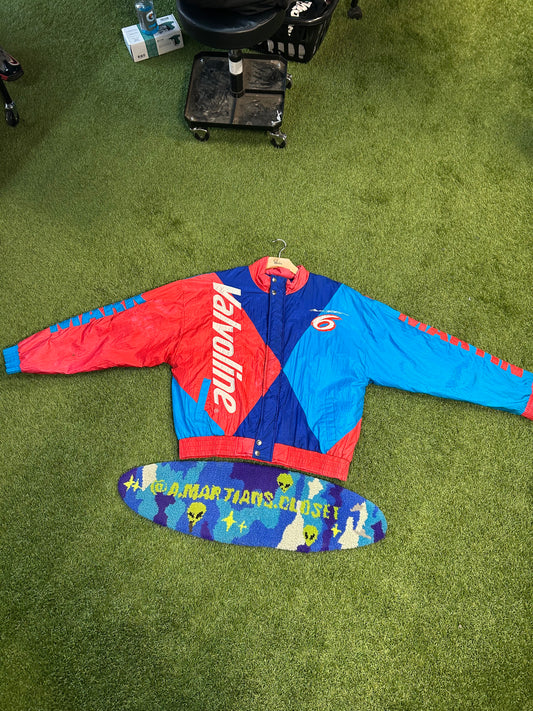 Vintage Mark Martin Valvoline #6 NASCAR Jacket