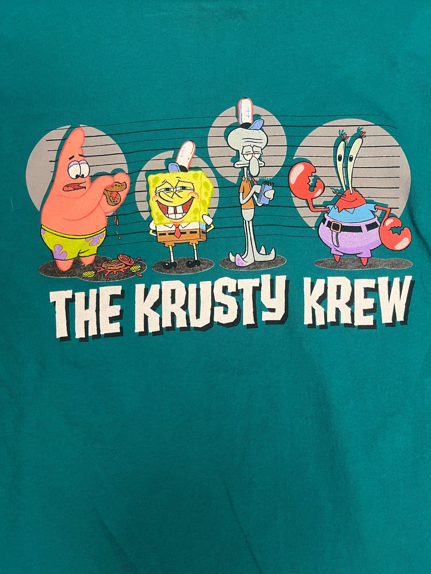 Vintage 2003 Nickelodeon The Krusty Krew Tee
