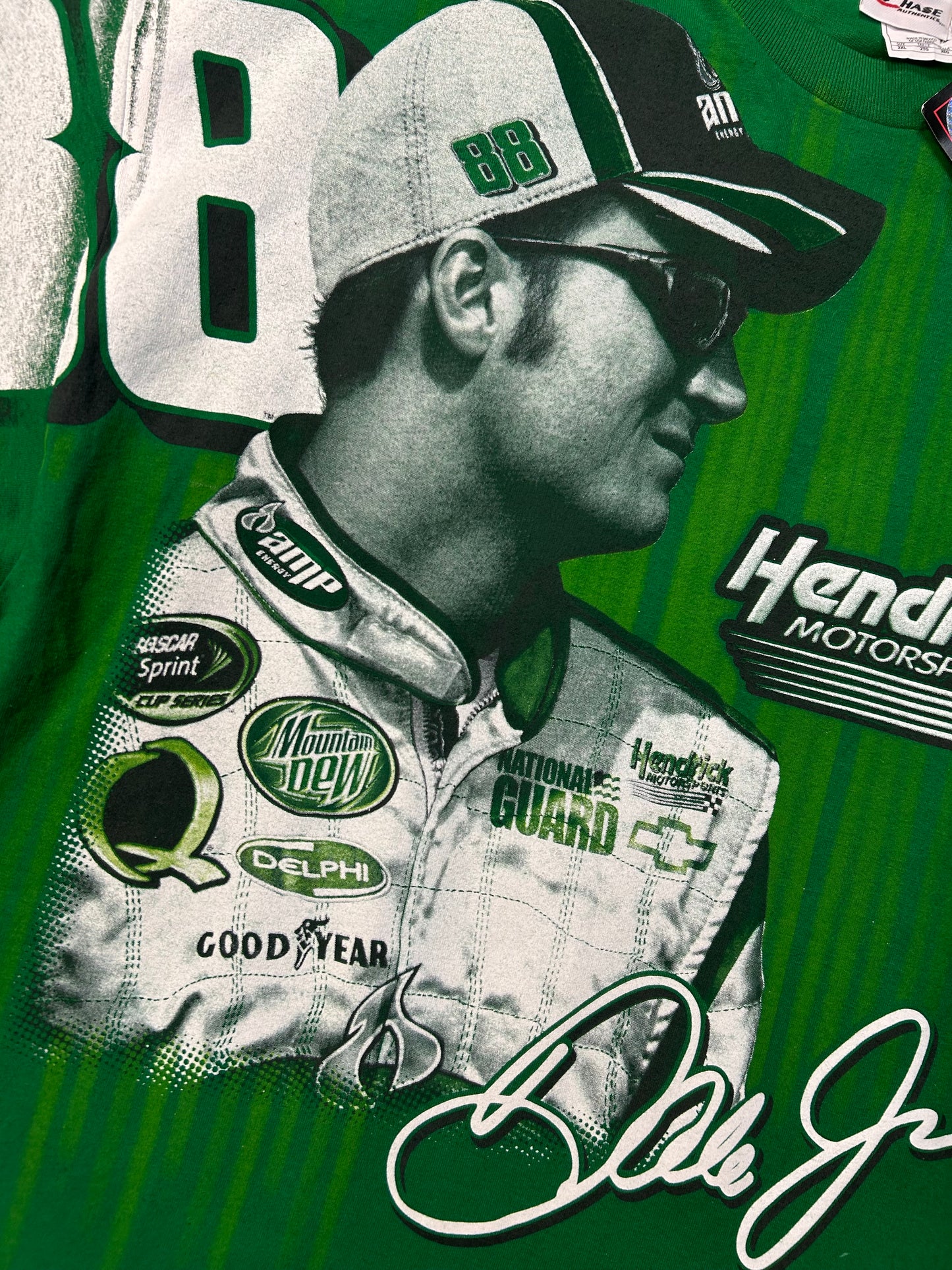 2008 Dale Earnhardt Jr Amp Energy NASCAR AOP Tee