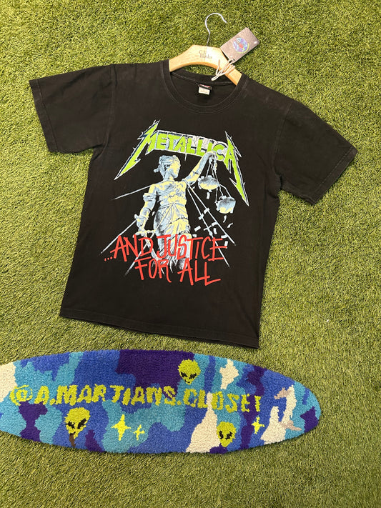 Y2K Metallica Hammer Of Justice Crushes You Tee