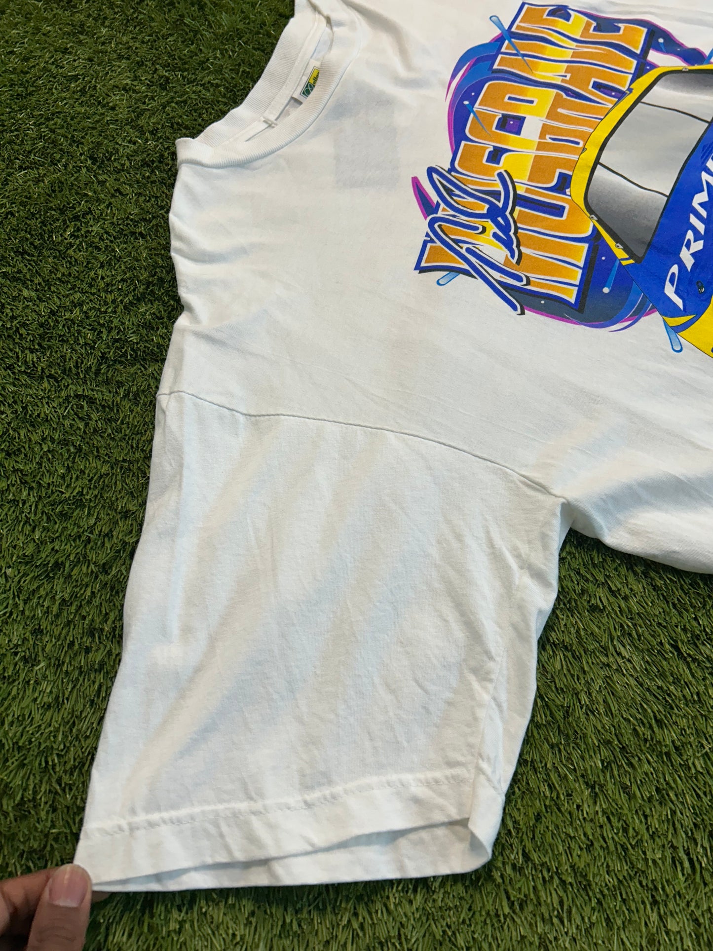 Vintage 1998 Ted Musgrave Primestar NASCAR Tee