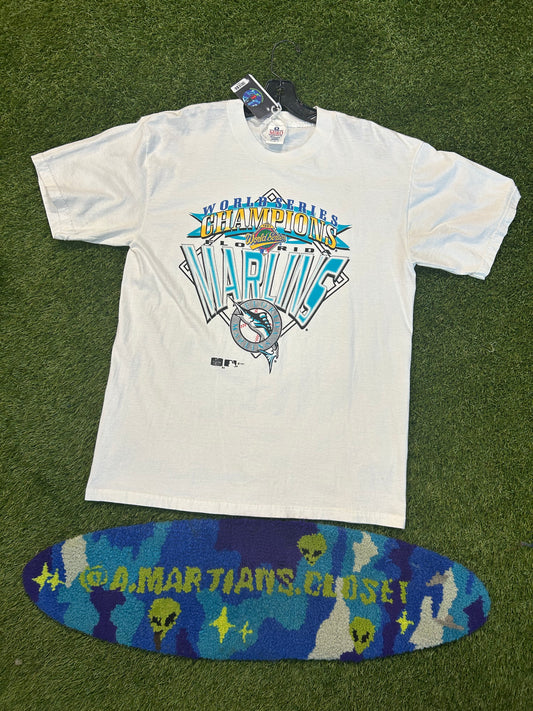 Vintage 1997 Florida Marlins World Series Champions Tee