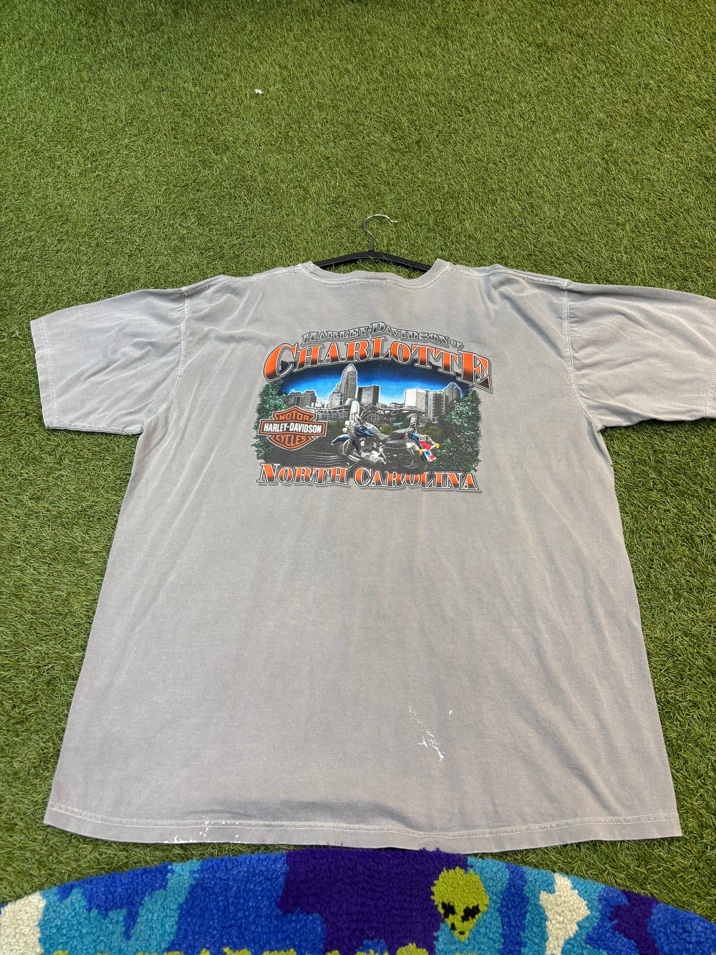Vintage Harley Davidson Tee Eagle Graphic