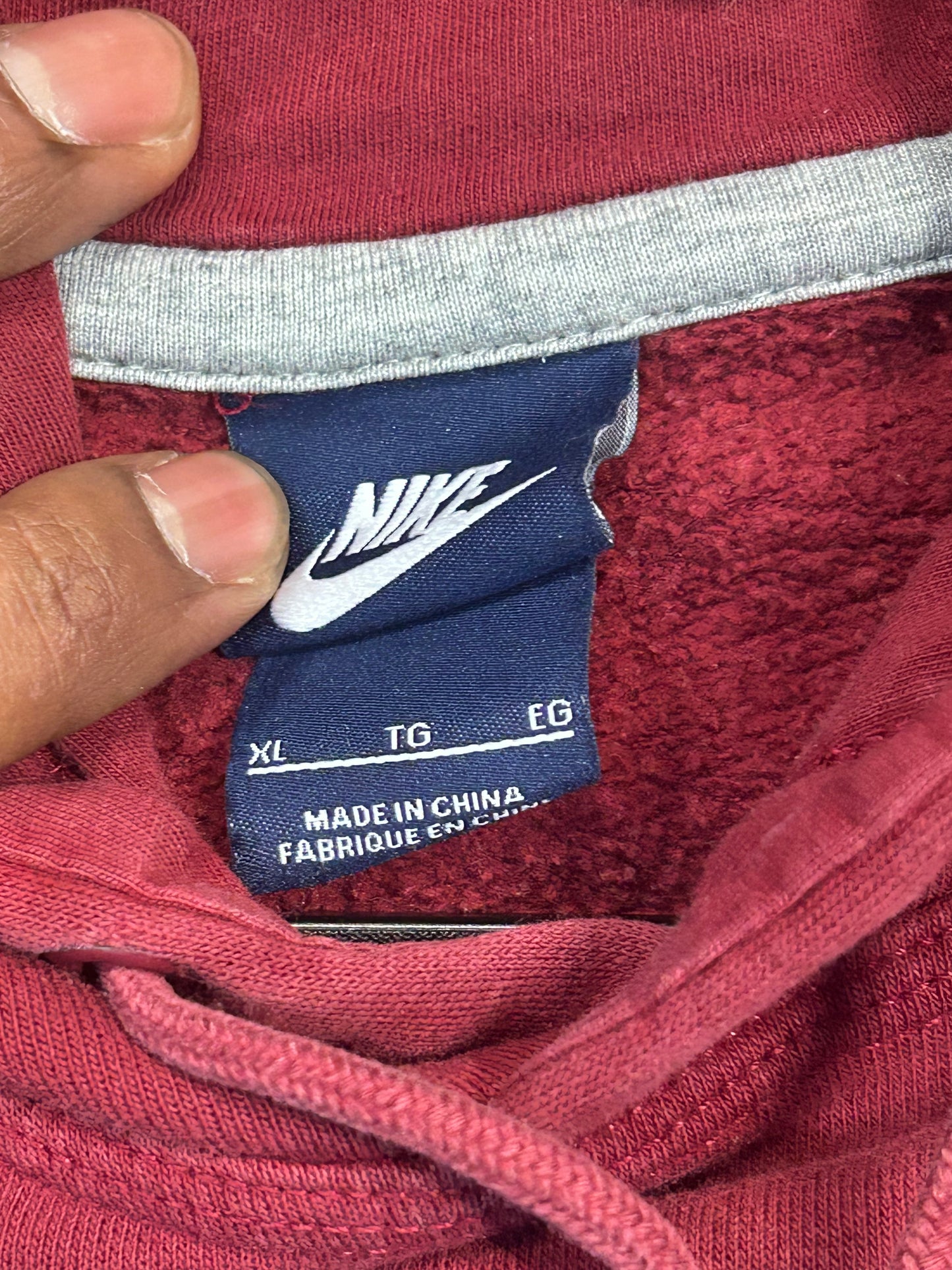 Y2K Nike Hoodie Big Logo