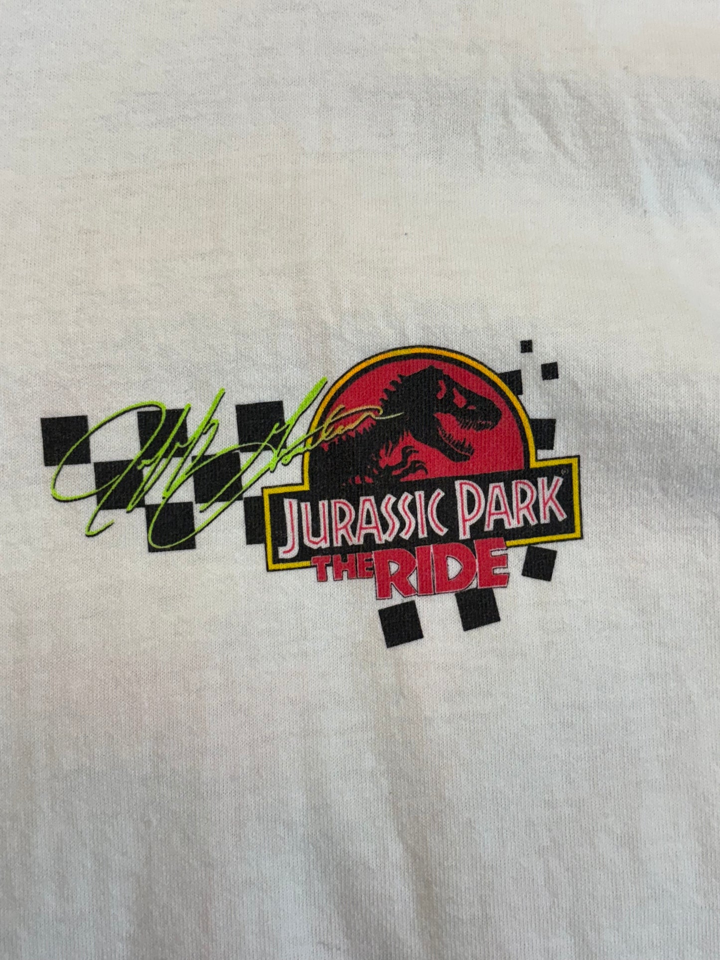 Vintage 1997 Jurassic Park NASCAR Tee