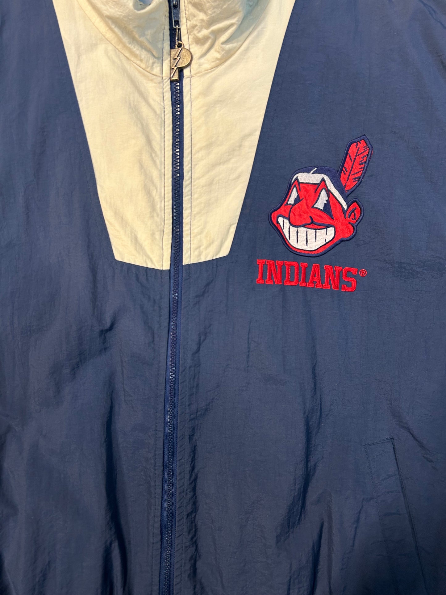 Vintage Pro Player Cleveland Indians MLB Jacket