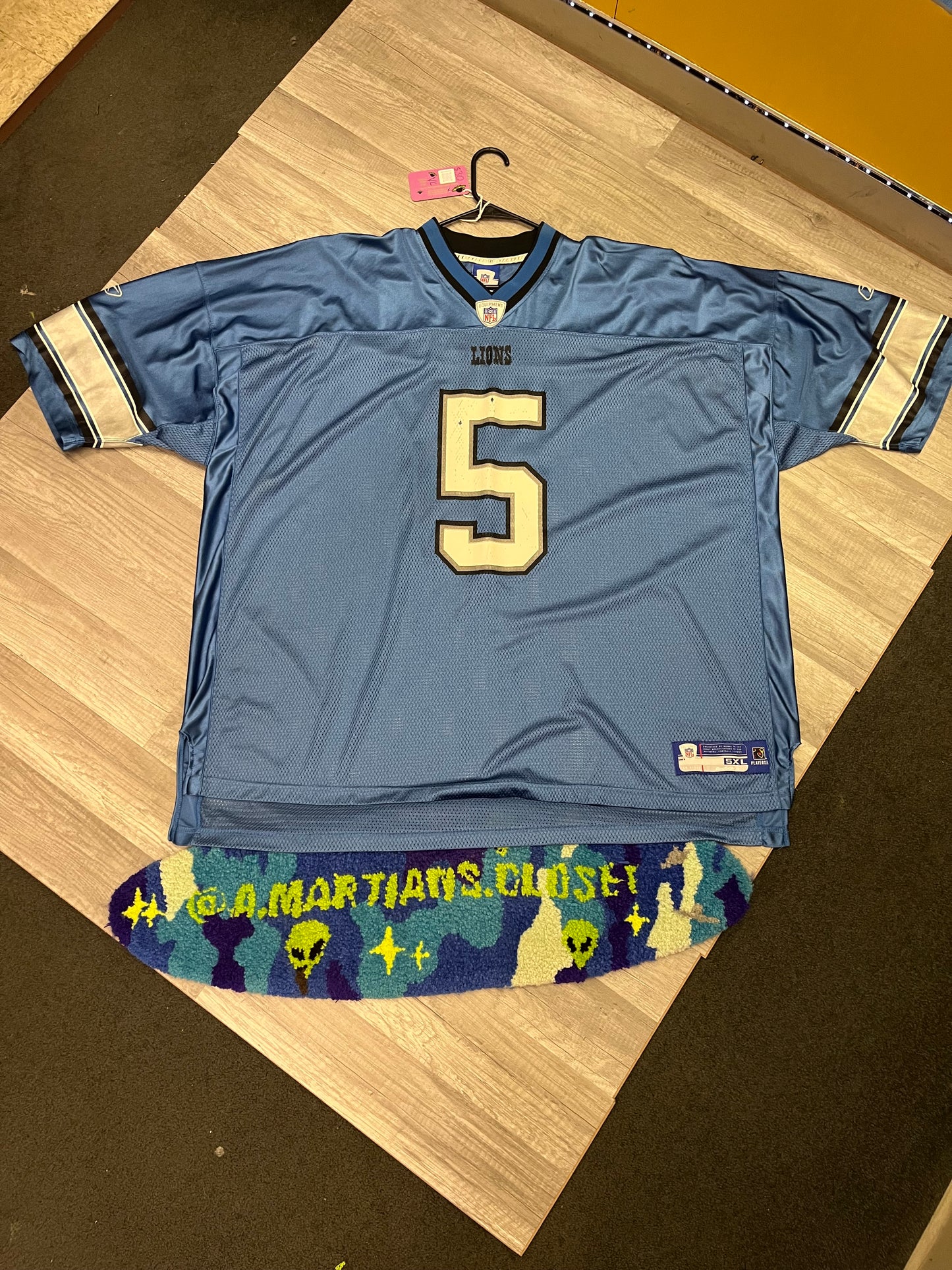 Vintage Detroit Lions #5 Stanton Jersey