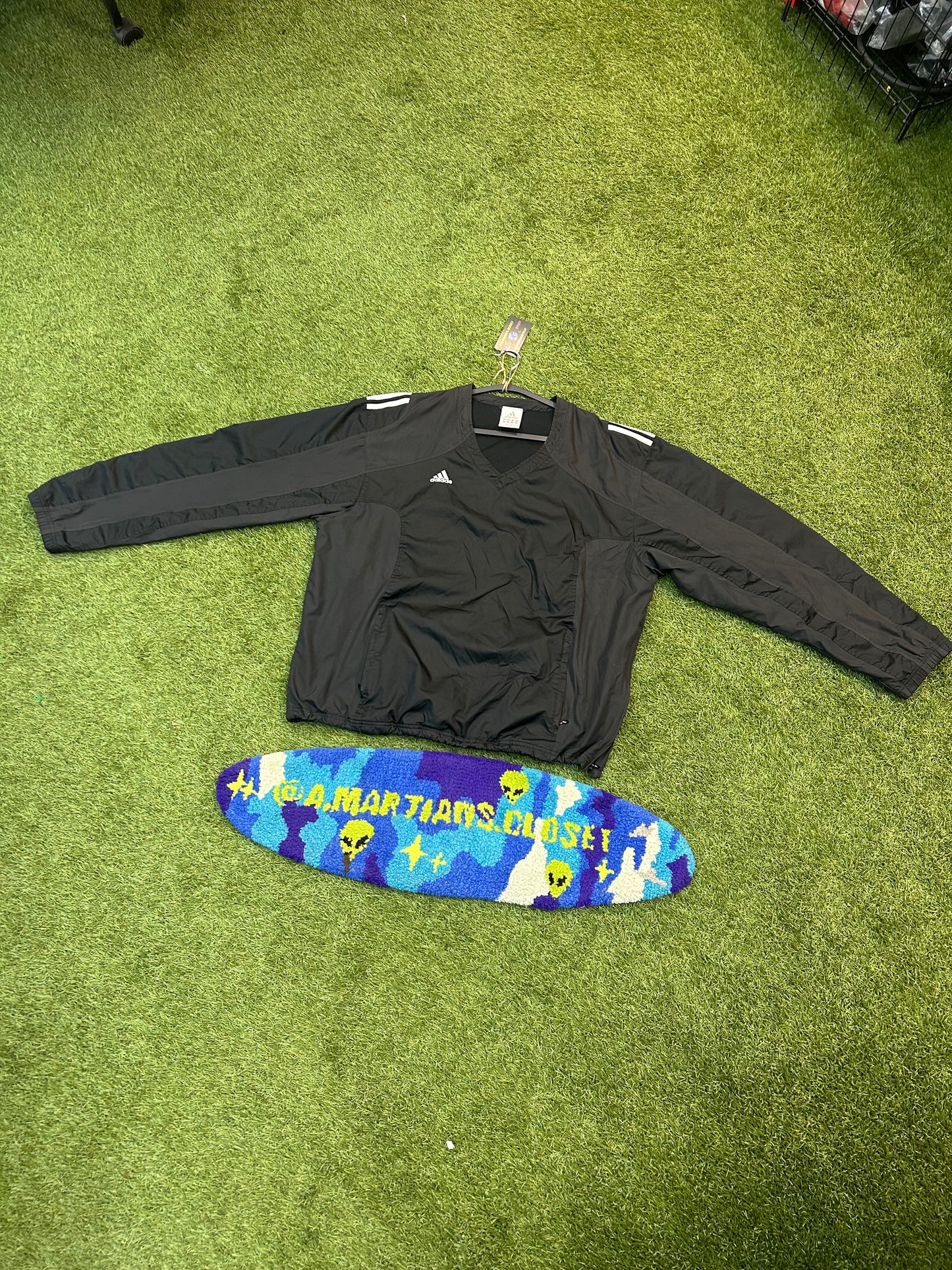 Vintage Adidas Track Pullover W/Pockets