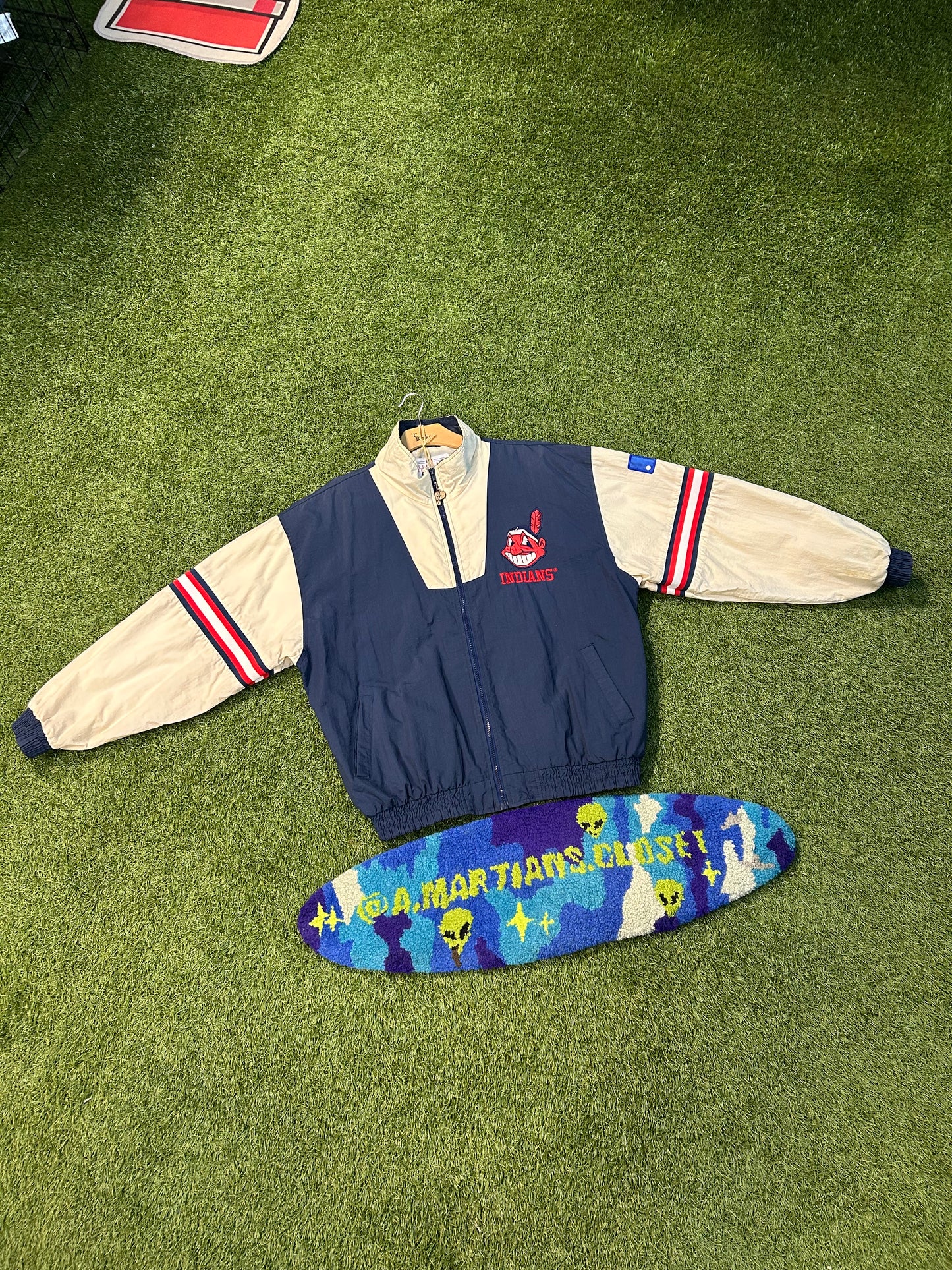 Vintage Pro Player Cleveland Indians MLB Jacket