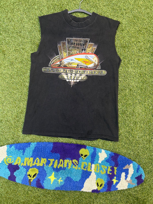 Vintage 1997 Harley Davidson Wheels Through Time CutOff