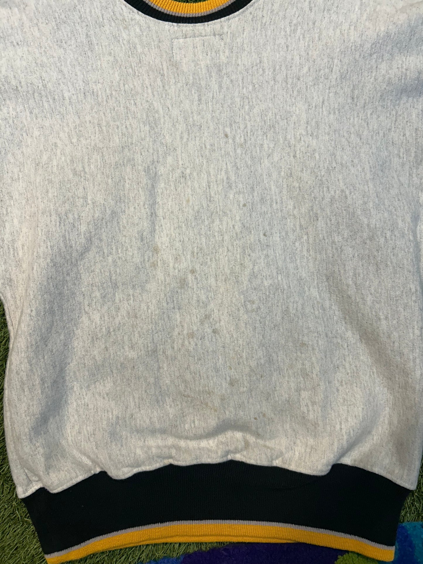 Vintage NFL Pittsburgh Steelers Big Embroidered Logo Crewneck