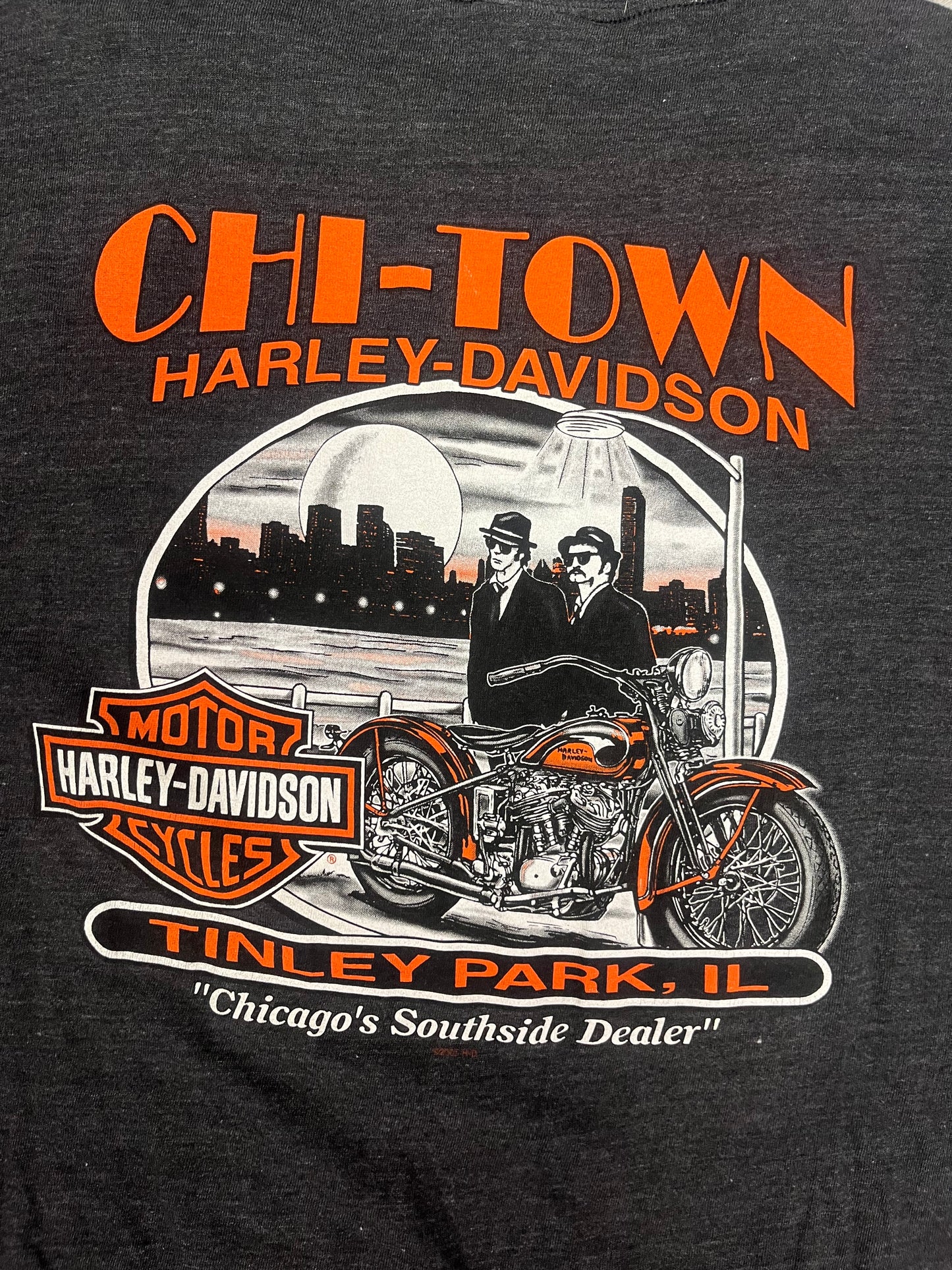 Vintage 2005 Harley Davidson Chi Town Tee