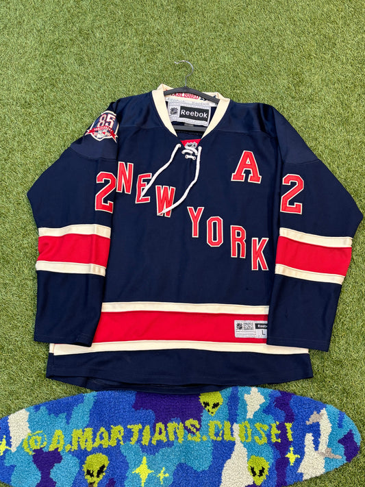 Vintage Reebok New York Rangers Hockey Jersey
