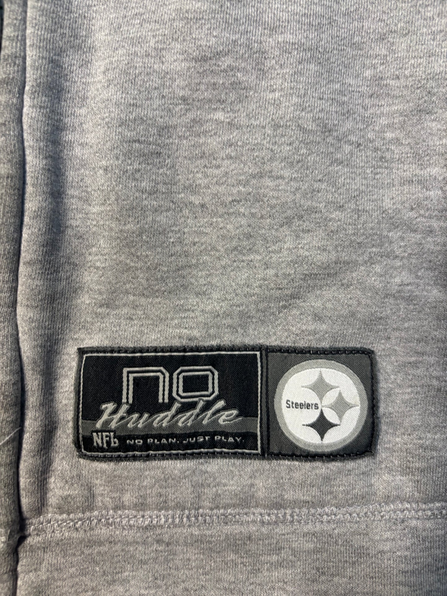 Multi Grey Pittsburgh Steelers No Huddle Tag Size 2XL