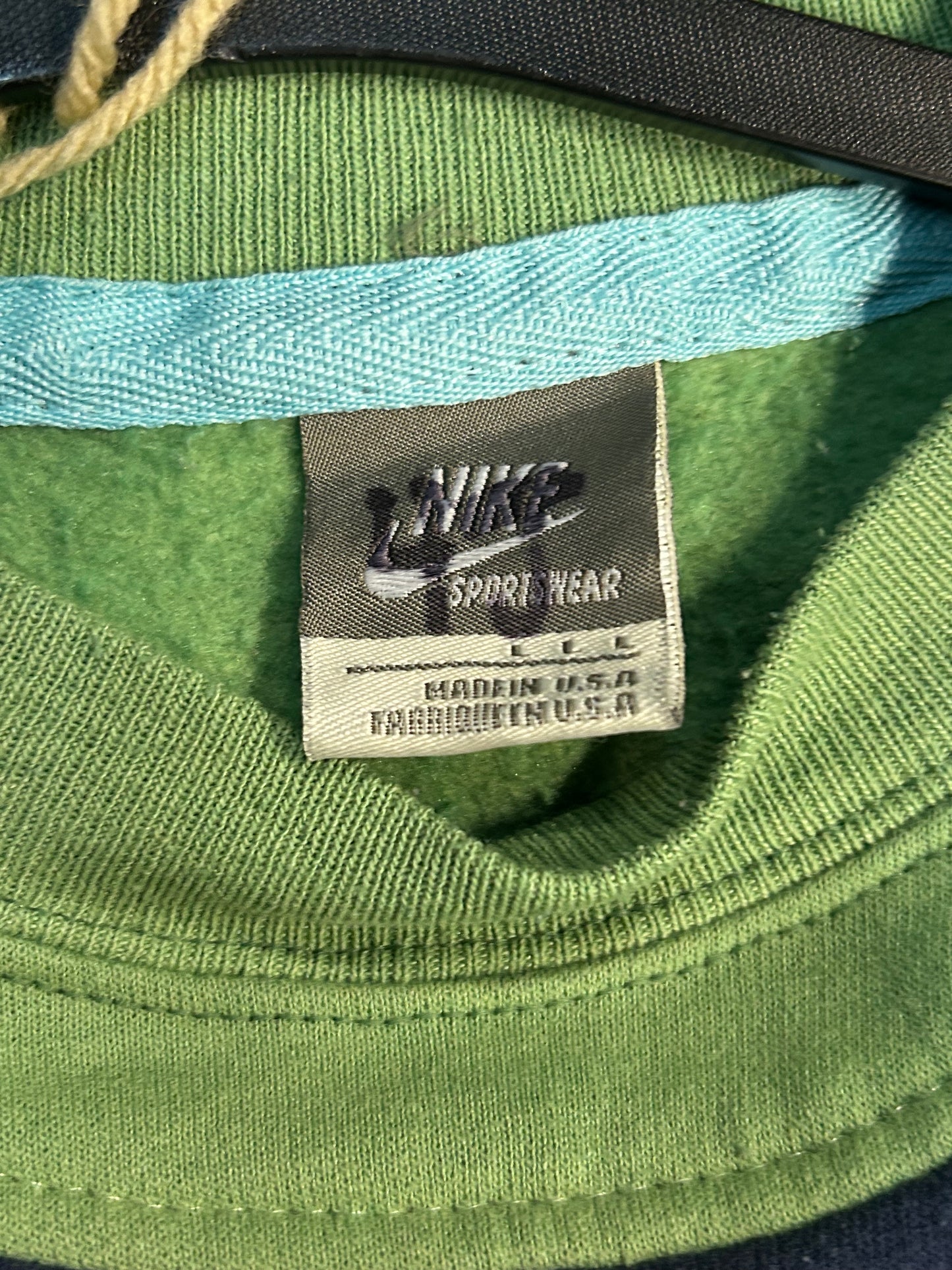 Y2K Nike Center Swoosh Wavey Colors