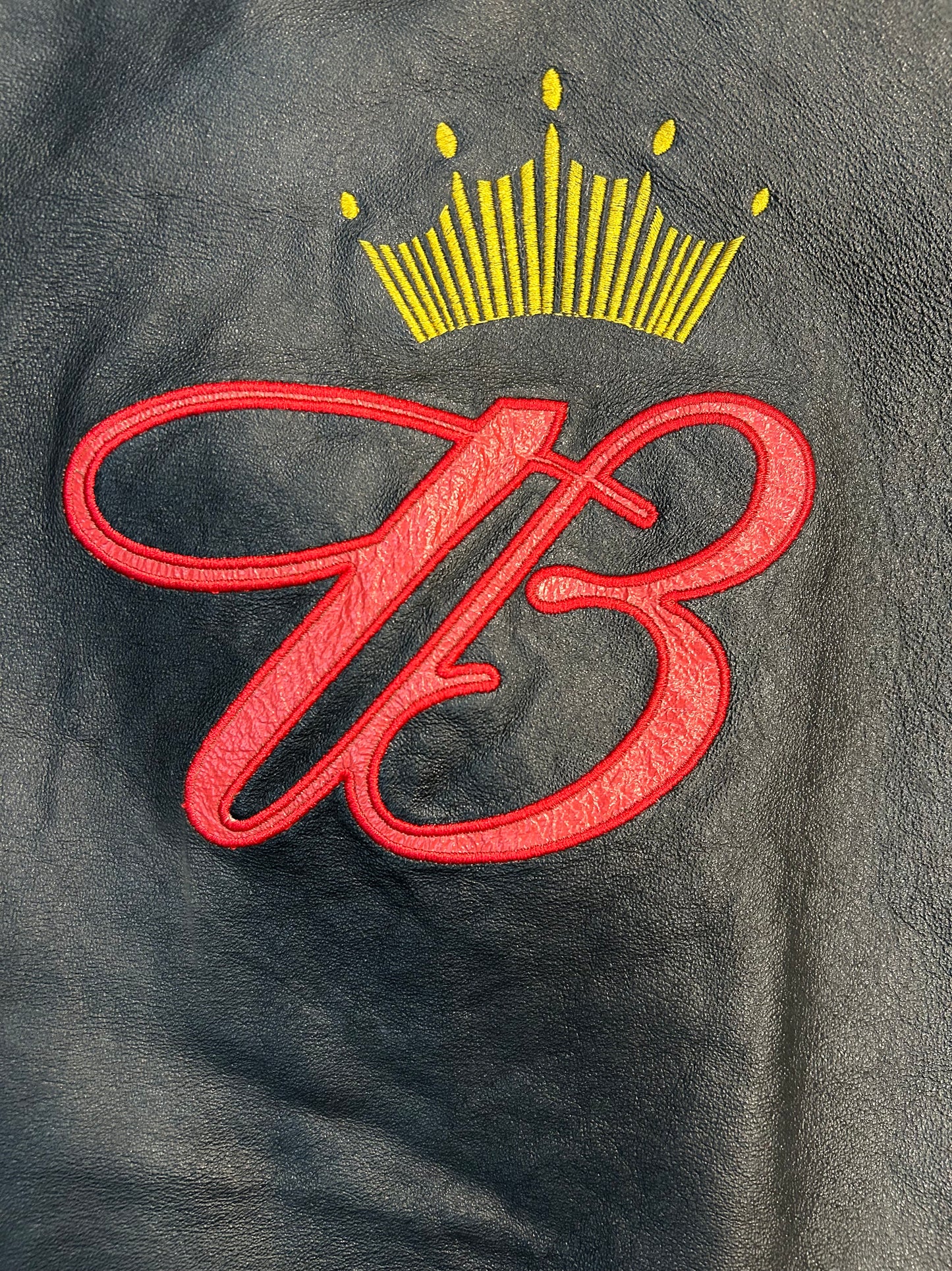 Vintage Dale Earnhardt Budweiser Leather NASCAR Coat