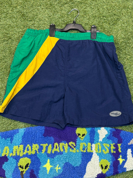 Vintage Pro Sport Windbreaker Shorts