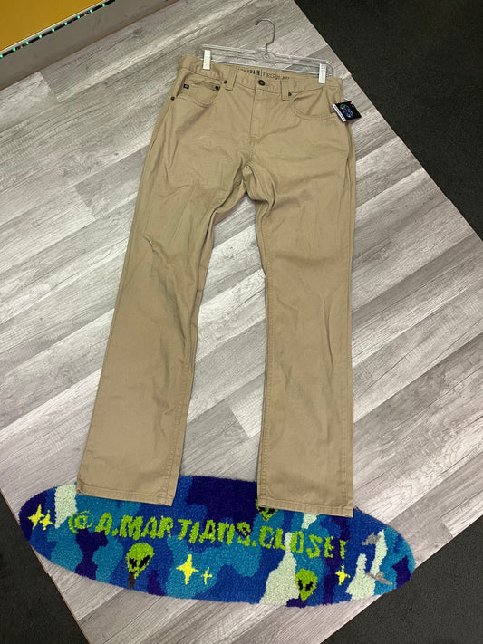 Night Train Regular Fit Khaki Jeans